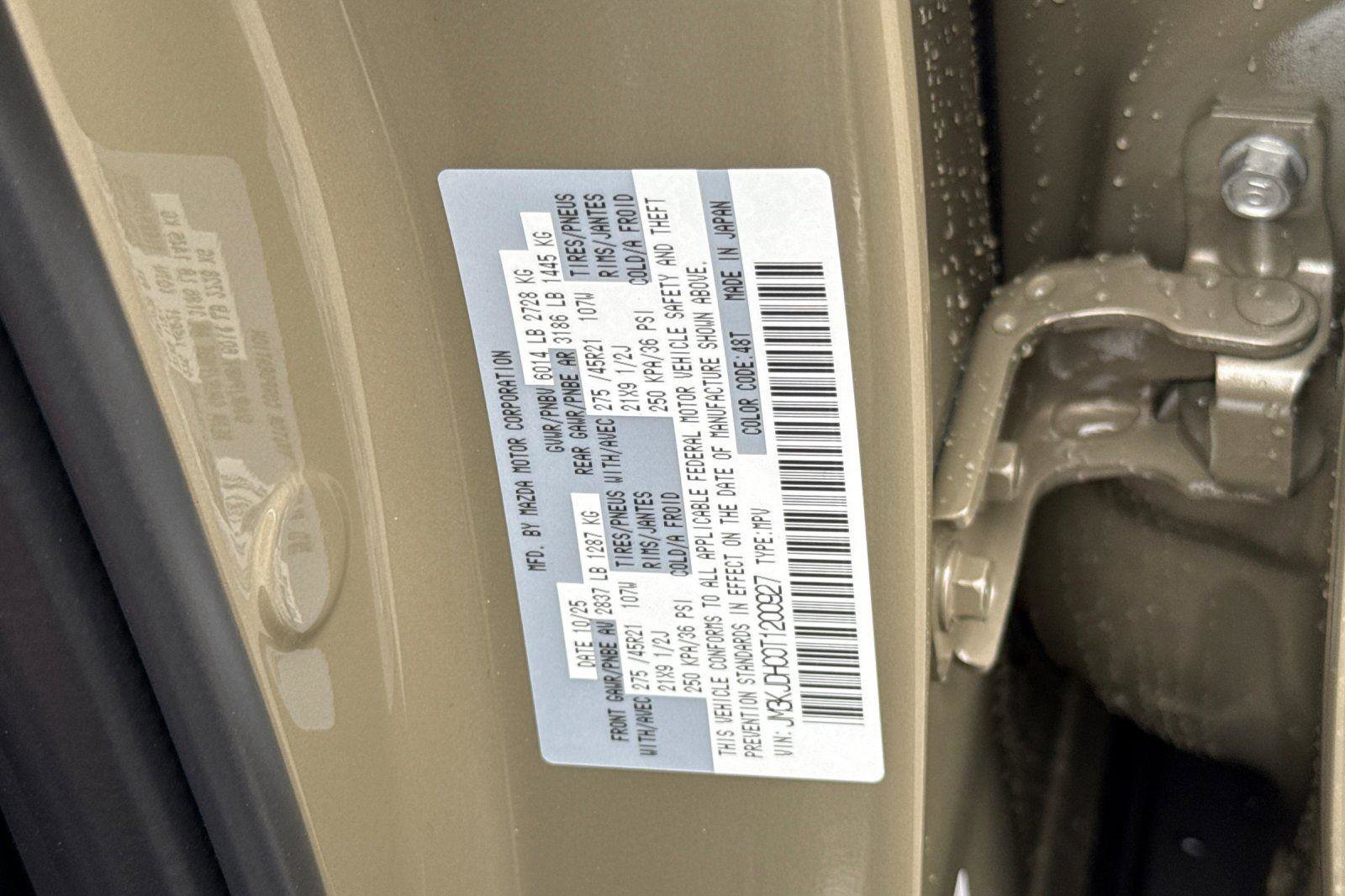 New 2026 MAZDA CX-70 3.3 Turbo S w/ Premium Package image 33