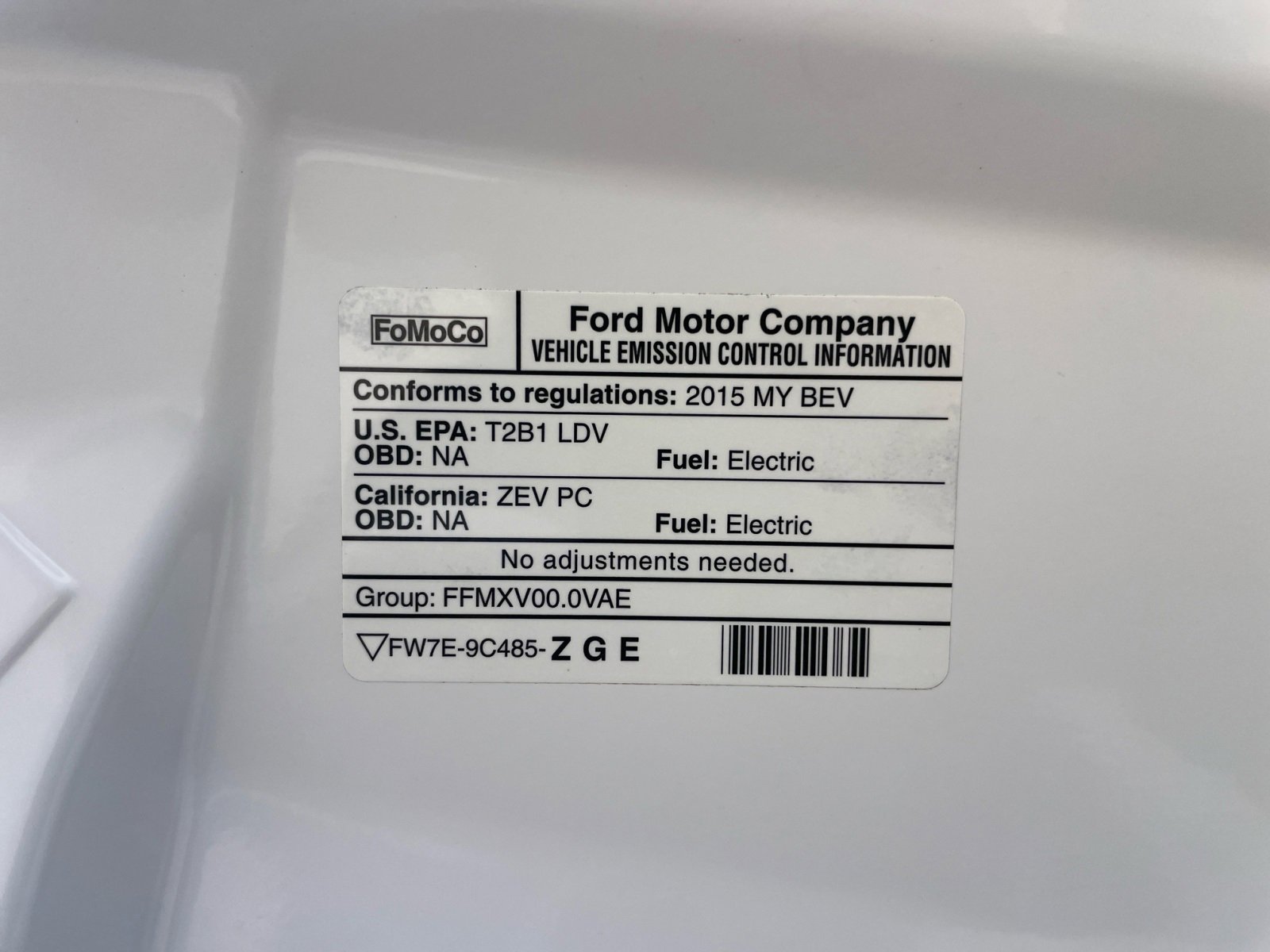 Used 2015 Ford Focus Electric Hatchback image 27