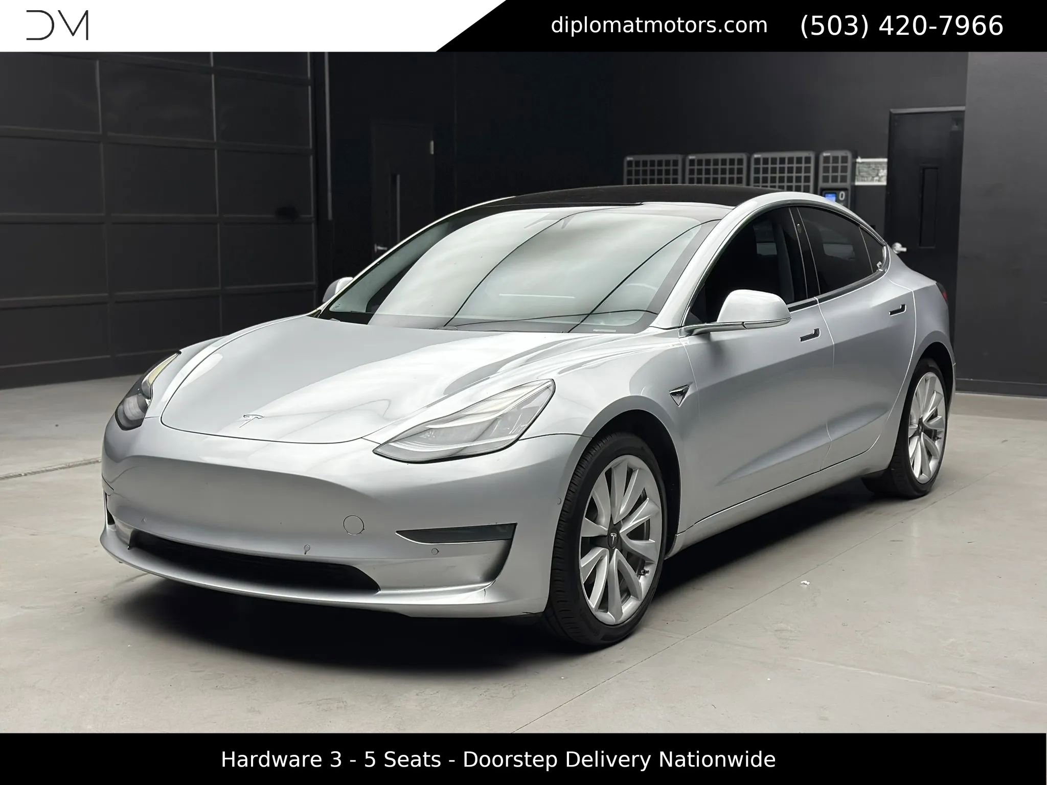 Used 2017 Tesla Model 3 Long Range image 1