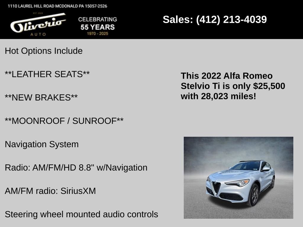 Used 2022 Alfa Romeo Stelvio Ti image 5
