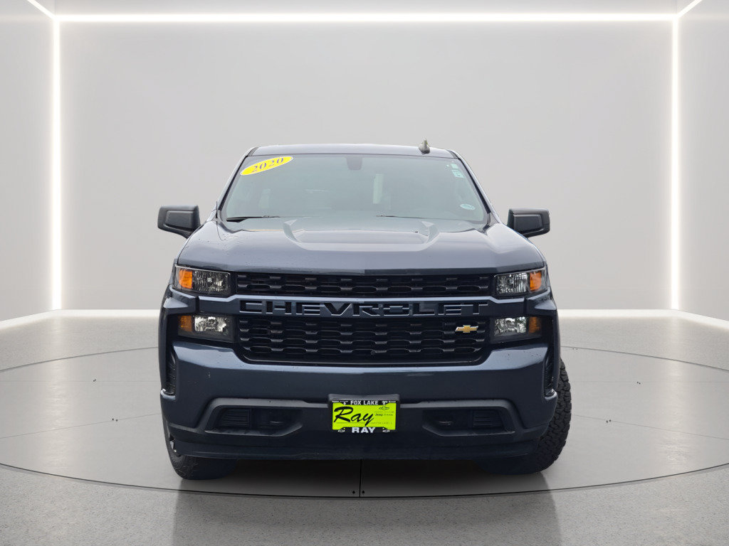 Used 2020 Chevrolet Silverado 1500 Custom w/ Custom Value Package AWD/4WD image 2