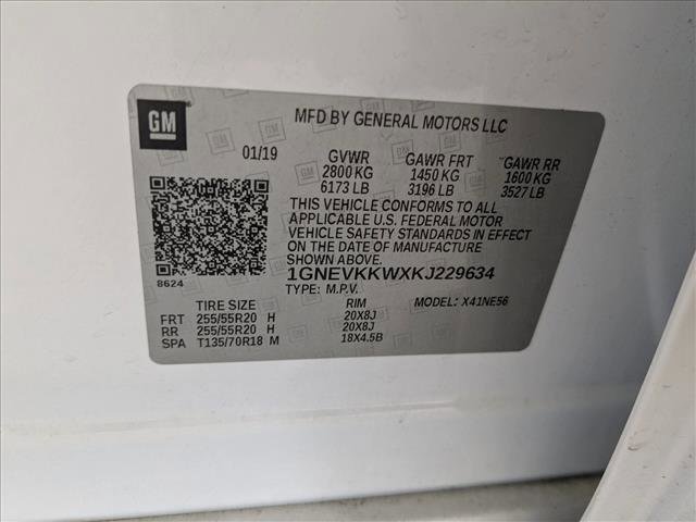 Used 2019 Chevrolet Traverse Premier w/ LPO, Cargo Package image 23