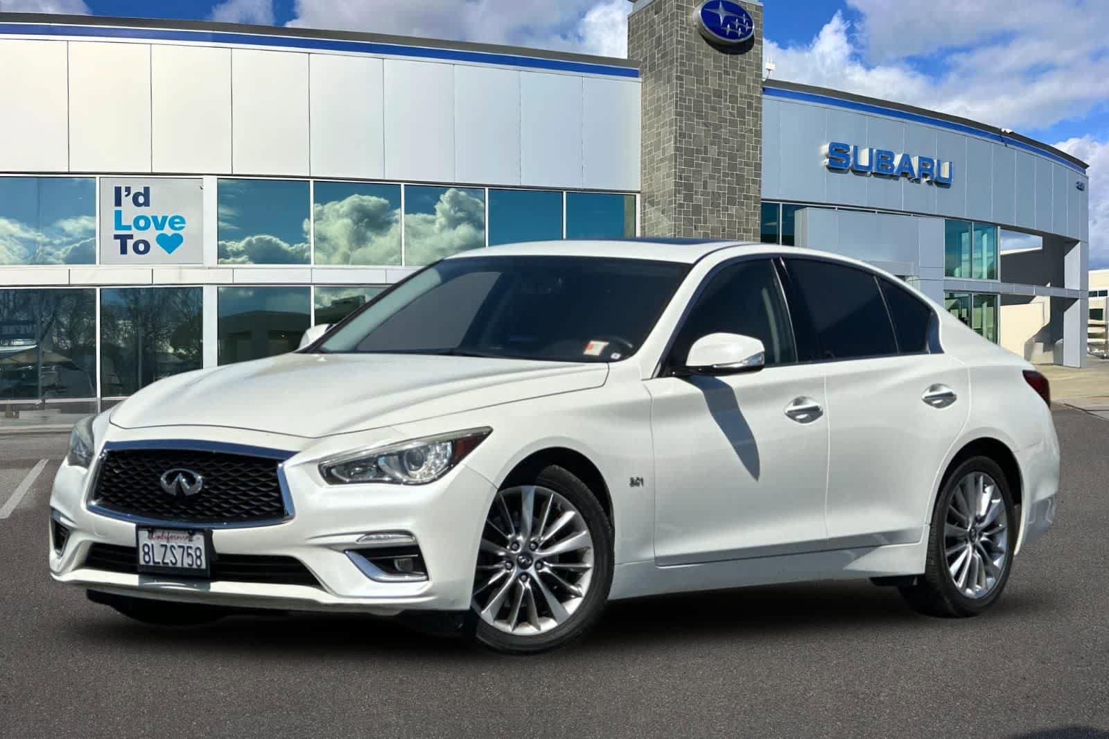 Used 2018 INFINITI Q50 Luxe AWD/4WD image 1
