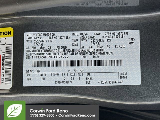 New 2026 Ford Ranger XLT AWD/4WD image 32