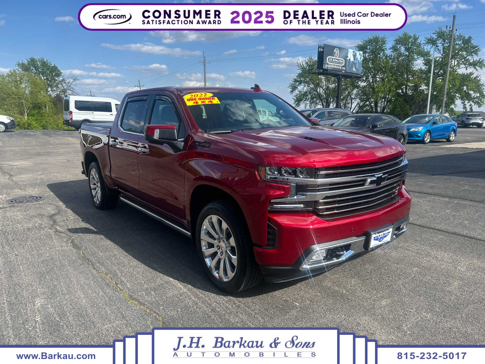 Used 2022 Chevrolet Silverado 1500 High Country w/ LPO, Dark Essentials Package