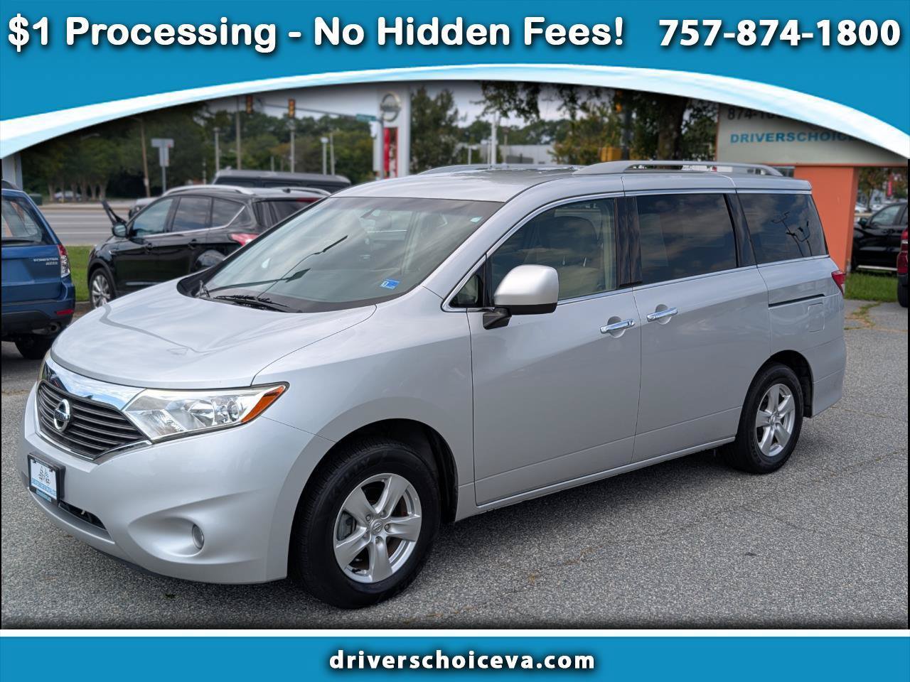 Used 2017 Nissan Quest SV FWD image 1