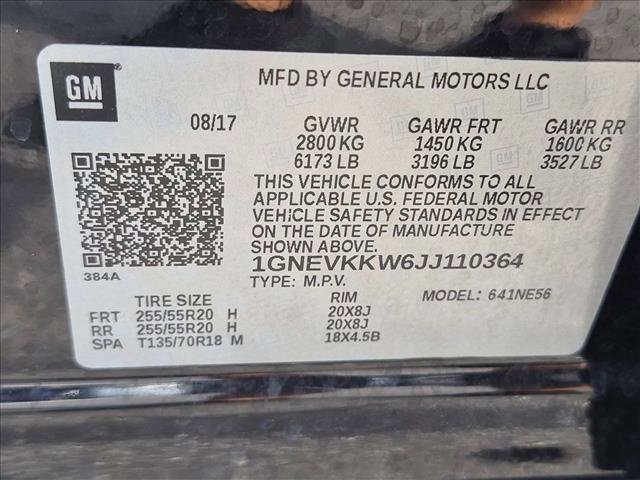 Used 2018 Chevrolet Traverse High Country AWD/4WD image 24