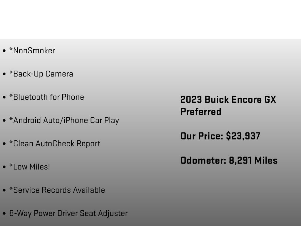 Used 2023 Buick Encore GX Preferred w/ Cold Weather Comfort Package image 12