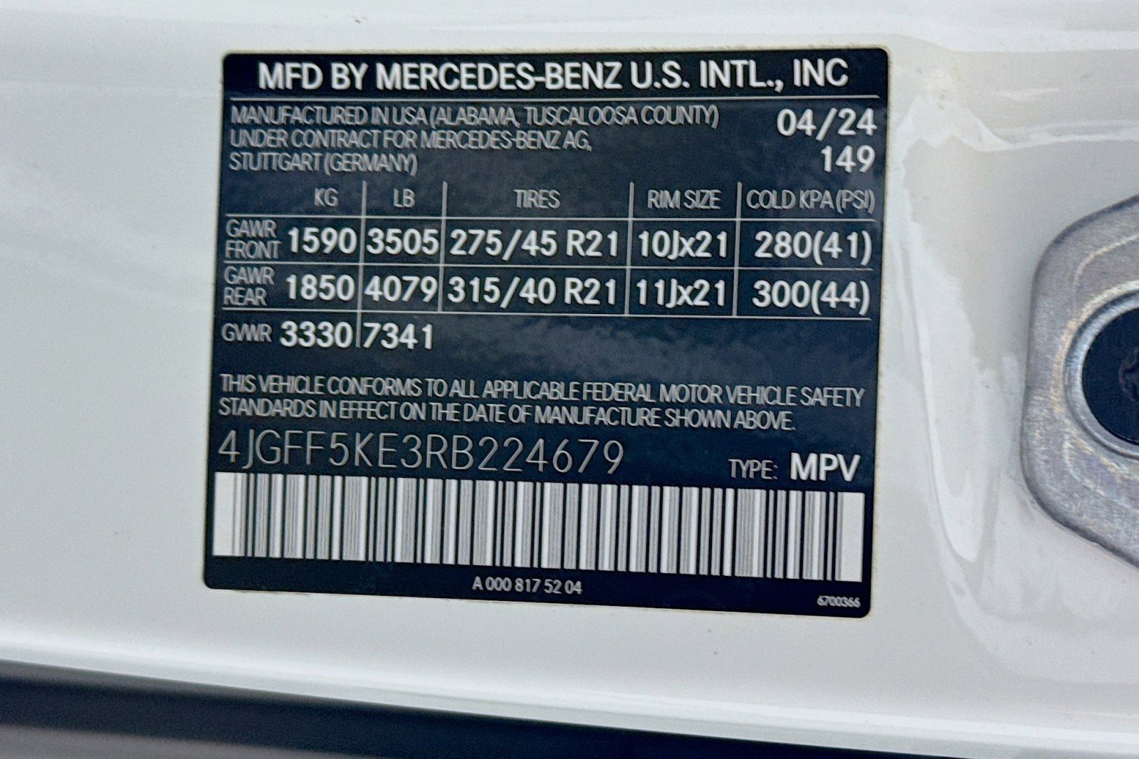 Certified 2024 Mercedes-Benz GLS 450 4MATIC image 26