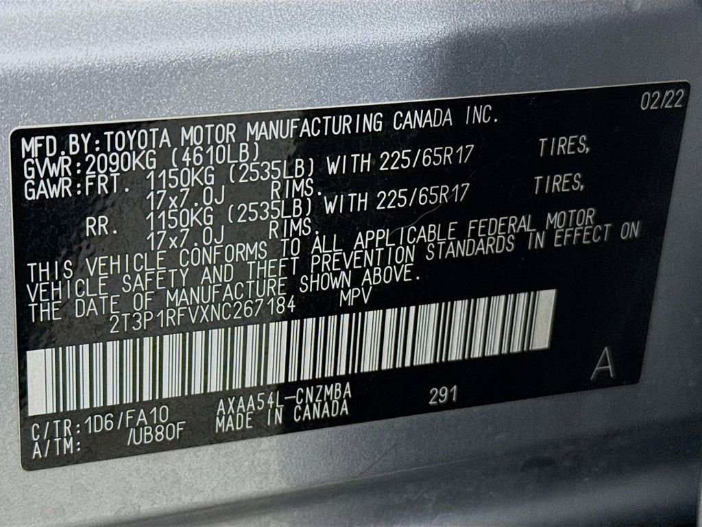 Used 2022 Toyota RAV4 XLE w/ XLE Grade Weather Package AWD/4WD image 32