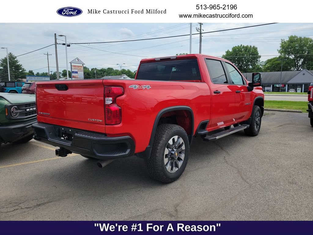 Used 2024 Chevrolet Silverado 2500 Custom w/ Custom Value Package AWD/4WD image 5