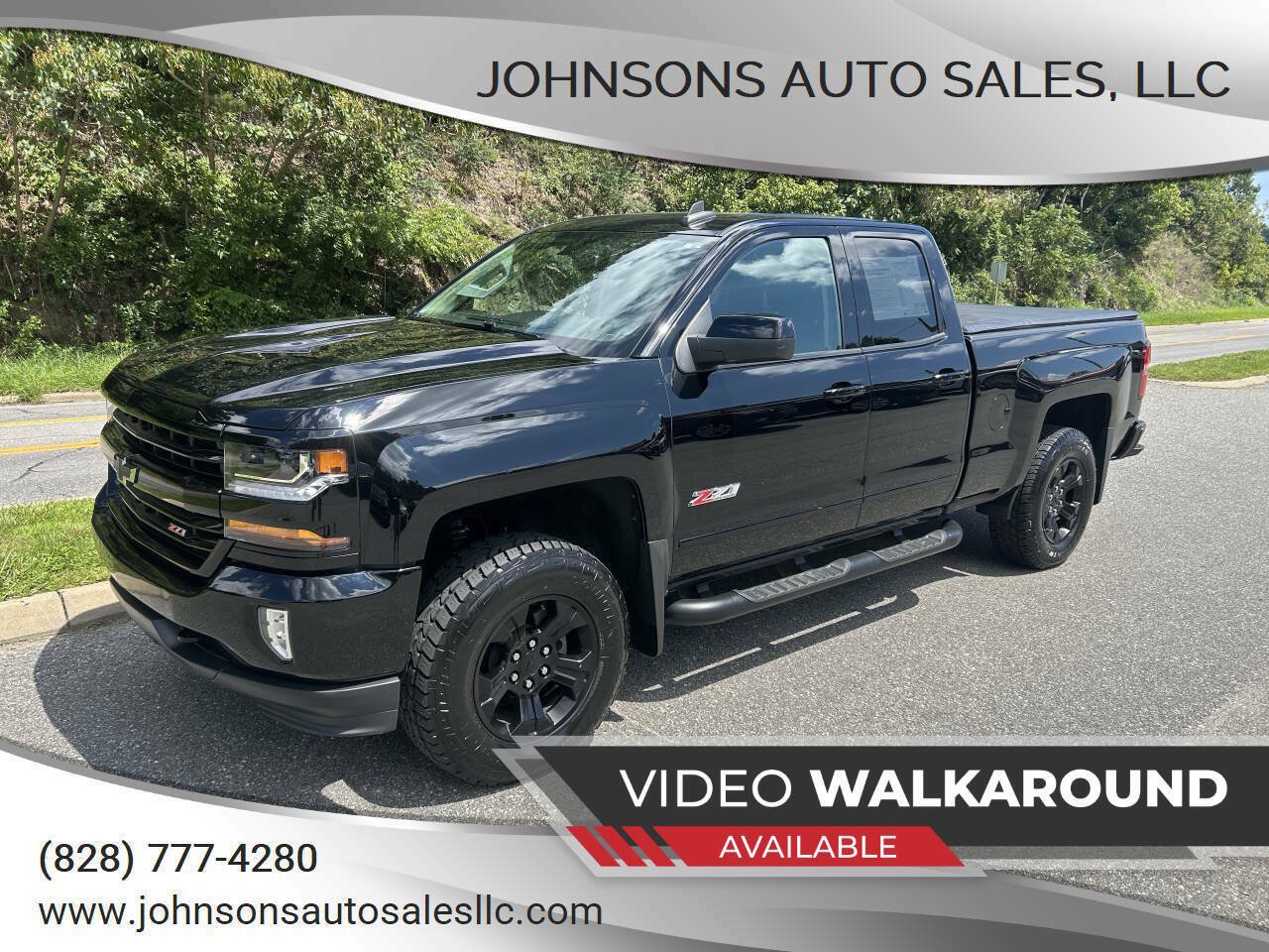 Used 2018 Chevrolet Silverado 1500 LT w/ Midnight Edition AWD/4WD image 1