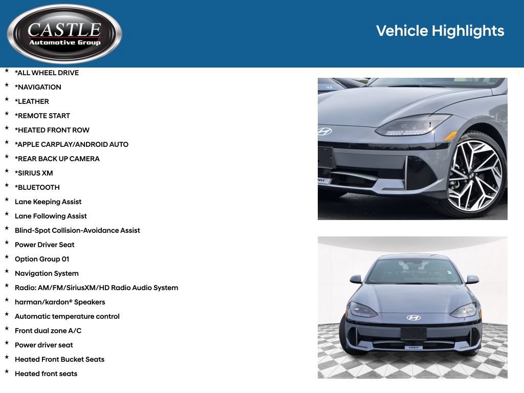 Certified 2024 Hyundai Ioniq 6 SEL AWD/4WD image 3