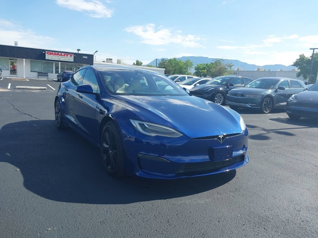 Used 2021 Tesla Model S Plaid AWD/4WD image 1