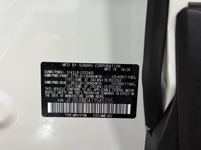 New 2026 Subaru Outback Wilderness AWD/4WD image 25