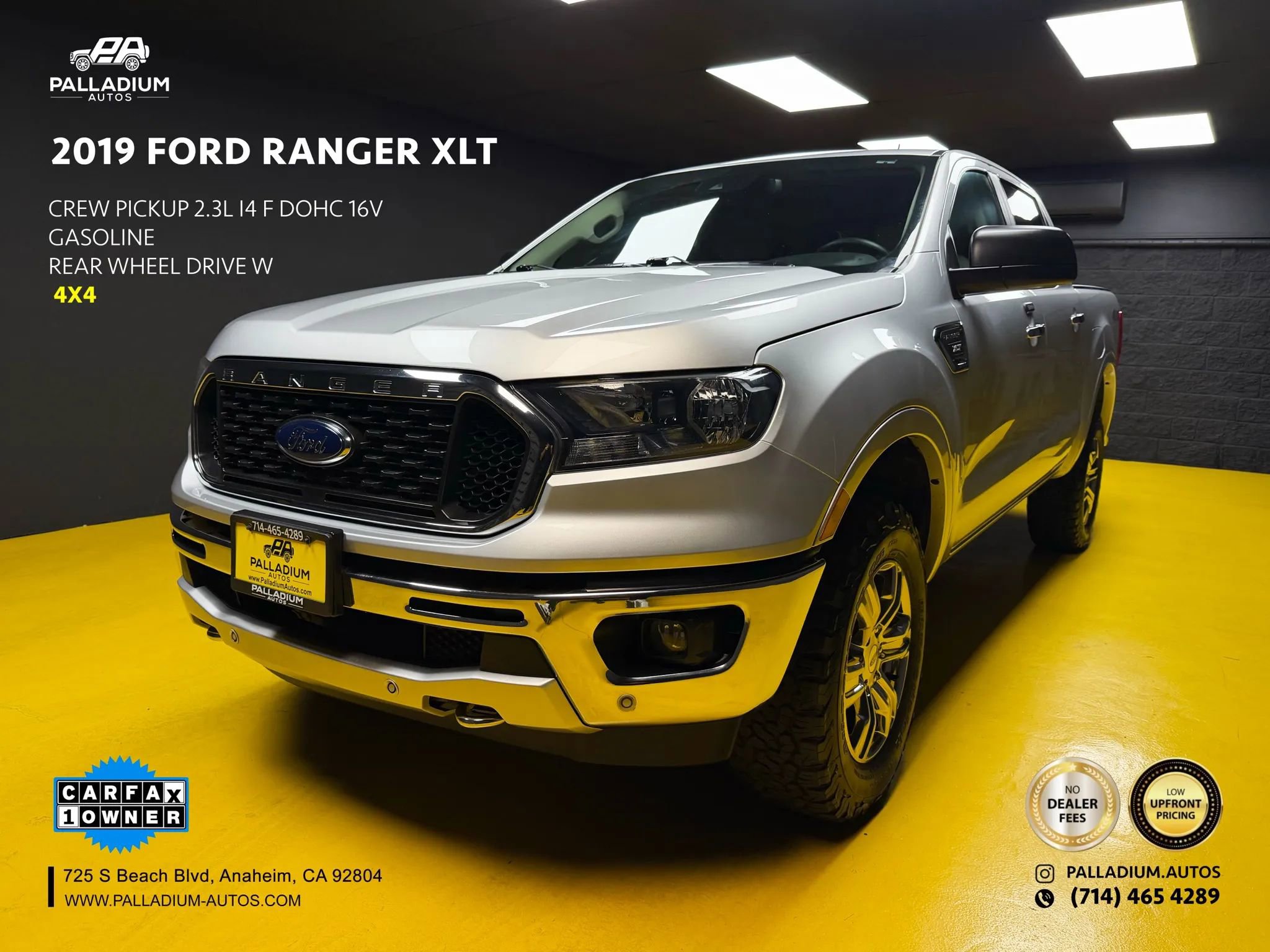 Used 2019 Ford Ranger XLT w/ Equipment Group 302A Luxury
