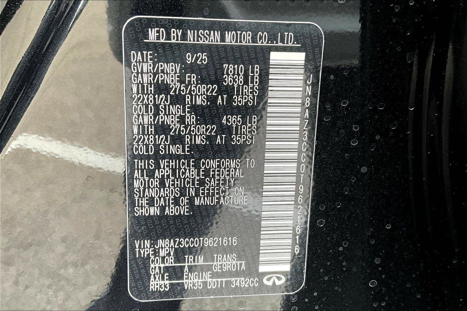 New 2026 INFINITI QX80 Autograph image 18