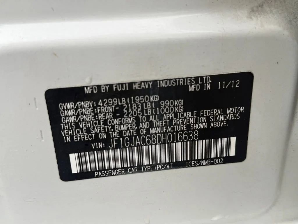 Used 2013 Subaru Impreza 2.0i Premium w/ All-Weather Pkg AWD/4WD image 19