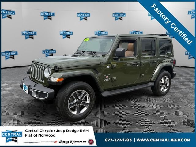 Certified 2023 Jeep Wrangler Unlimited Sahara w/ Cold Weather Group