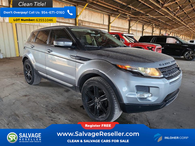 Used 2013 Land Rover Range Rover Evoque Pure Plus AWD/4WD image 5