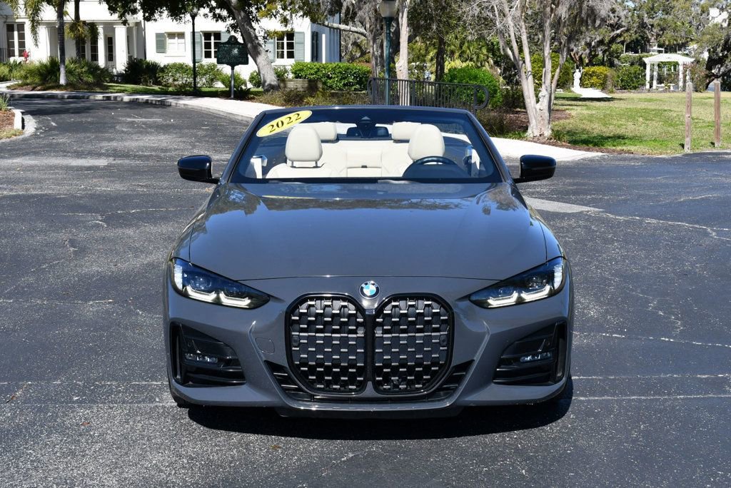 Used 2022 BMW 430i Convertible w/ M Sport Package RWD image 9