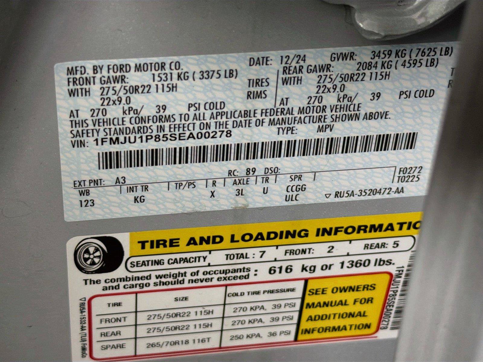Used 2025 Ford Expedition King Ranch AWD/4WD image 40