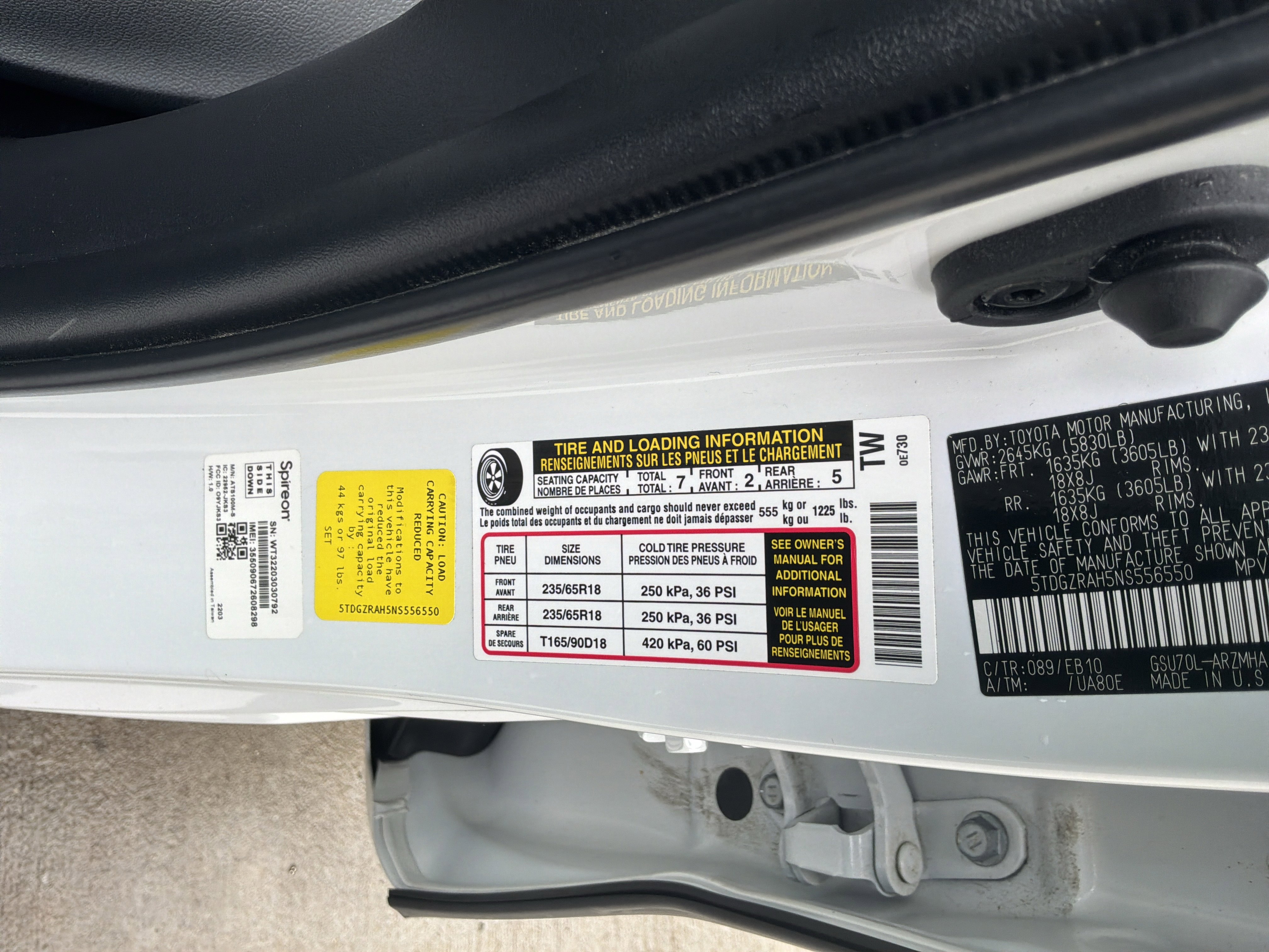 Used 2022 Toyota Highlander XLE FWD image 36