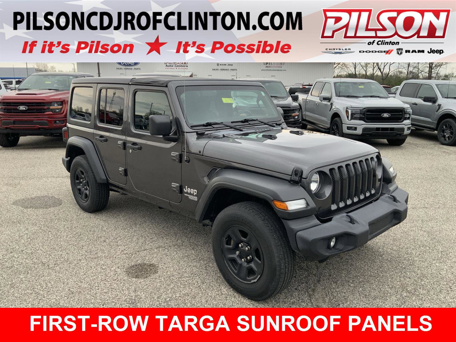 Used 2020 Jeep Wrangler Unlimited Sport