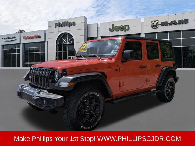 Certified 2023 Jeep Wrangler Unlimited Sport AWD/4WD image 7