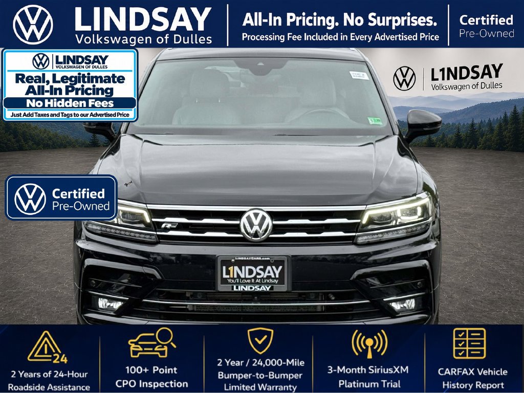 Used 2020 Volkswagen Tiguan SEL Premium R-Line AWD/4WD image 3