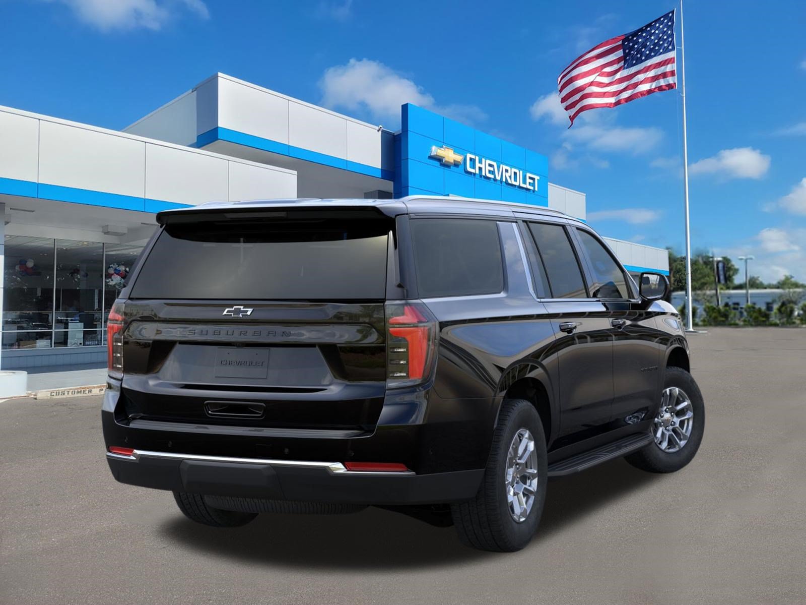 New 2026 Chevrolet Suburban LS w/ LPO, Dark Essentials Package RWD image 4