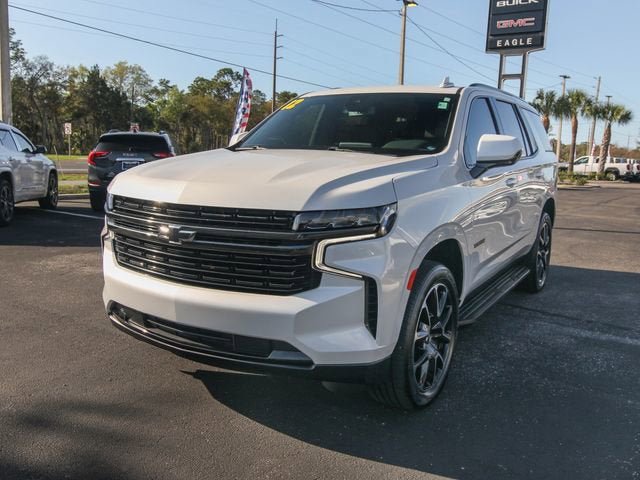 Used 2021 Chevrolet Tahoe RST w/ Rear Media and Nav Package RWD image 3