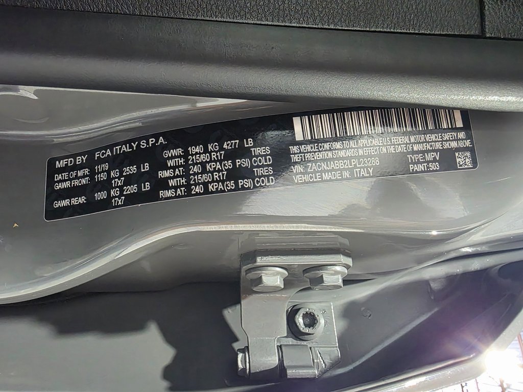 Used 2020 Jeep Renegade Altitude image 36