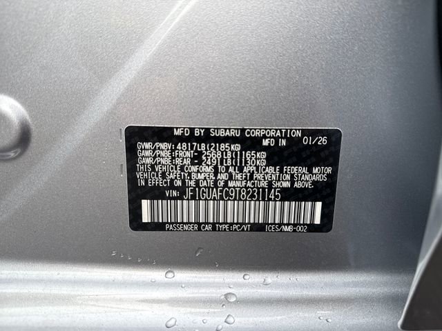 New 2026 Subaru Impreza 2.0i Sport AWD/4WD image 19