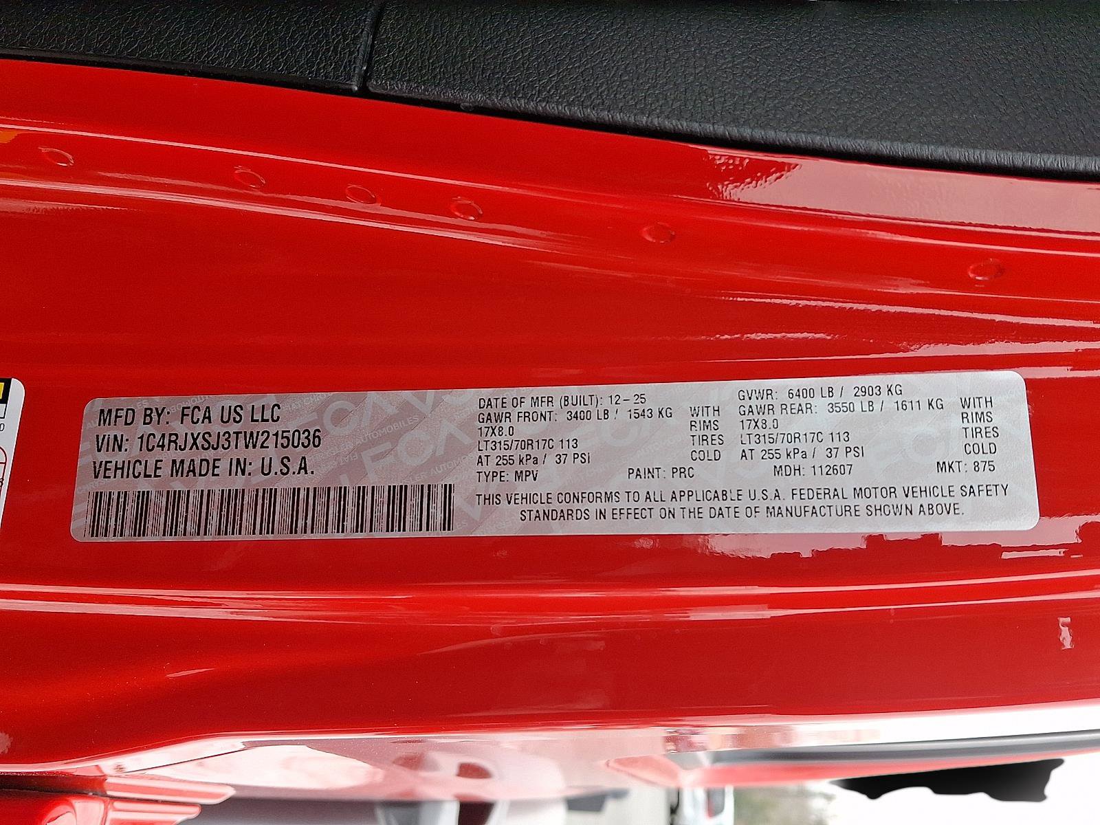 New 2026 Jeep Wrangler Unlimited Rubicon 392 image 16