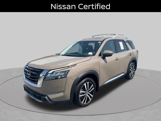 Certified 2025 Nissan Pathfinder Platinum w/ Cargo Package AWD/4WD video 1