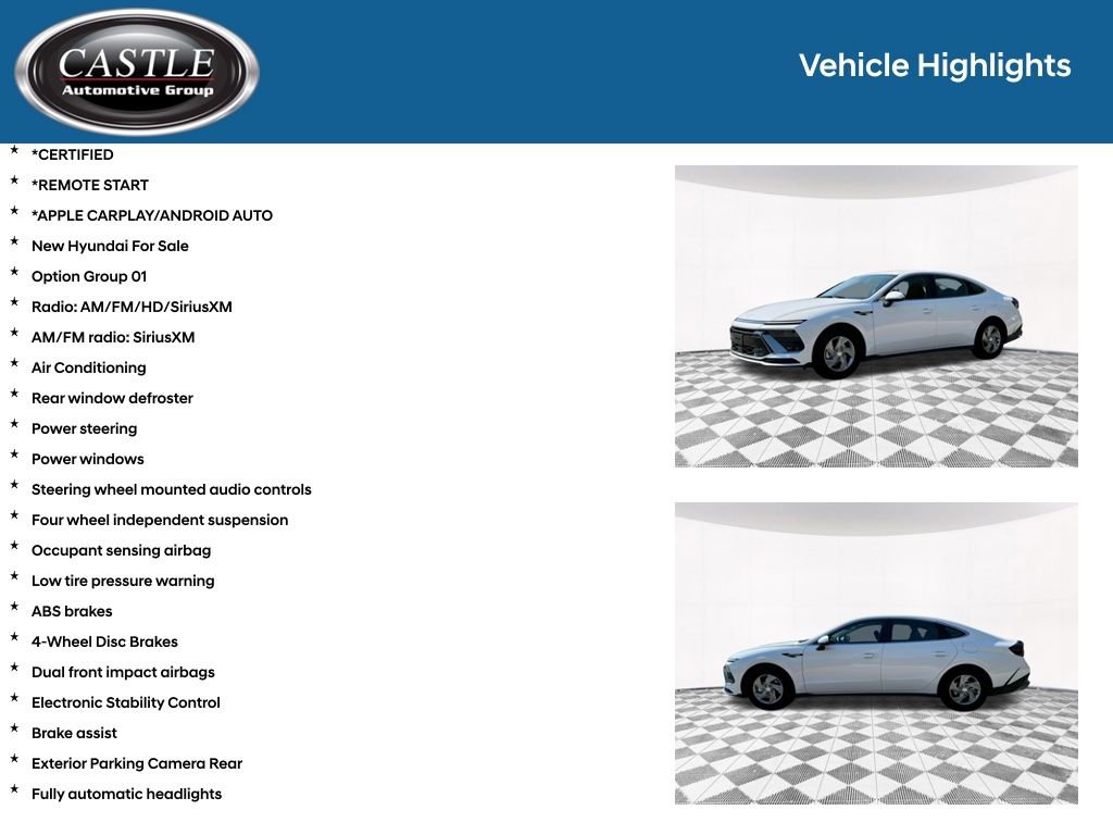 Used 2025 Hyundai Sonata SE FWD image 3