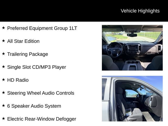 Used 2018 Chevrolet Silverado 1500 LT w/ All Star Edition AWD/4WD image 12