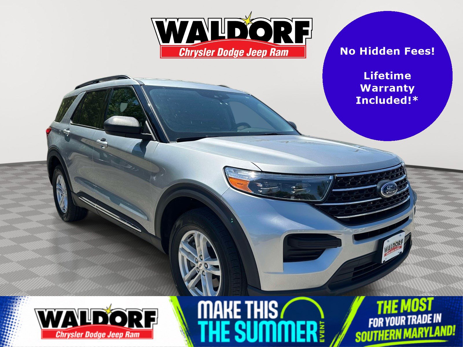 Used 2023 Ford Explorer XLT AWD/4WD image 1