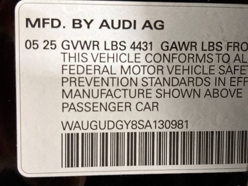 Certified 2025 Audi A3 2.0T Premium w/ Black Optic Package AWD/4WD image 25