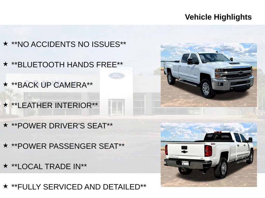 Used 2019 Chevrolet Silverado 3500 LTZ w/ Duramax Plus Package AWD/4WD image 6