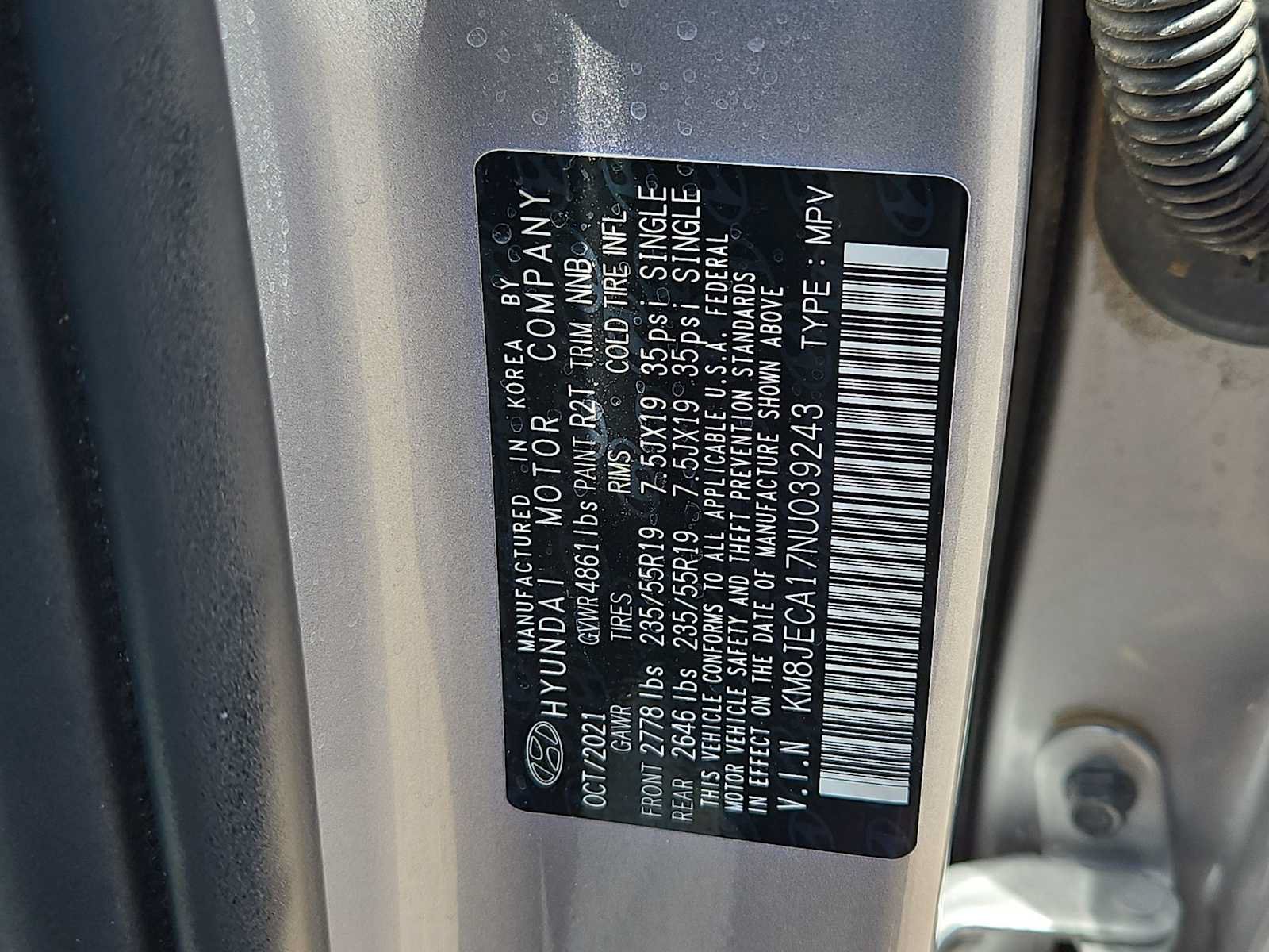 Certified 2022 Hyundai Tucson Limited AWD/4WD image 36