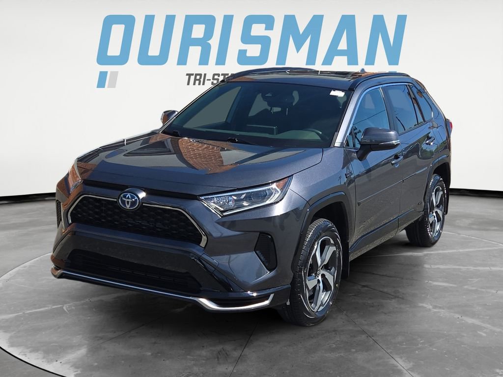Used 2021 Toyota RAV4 SE w/ Weather & Moonroof Package AWD/4WD image 2