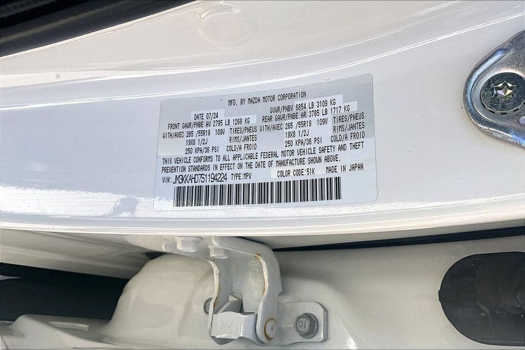 Used 2025 MAZDA CX-90 3.3 Turbo w/ Select Package AWD/4WD image 47