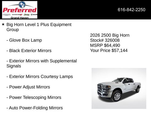 New 2026 RAM 2500 Big Horn image 18