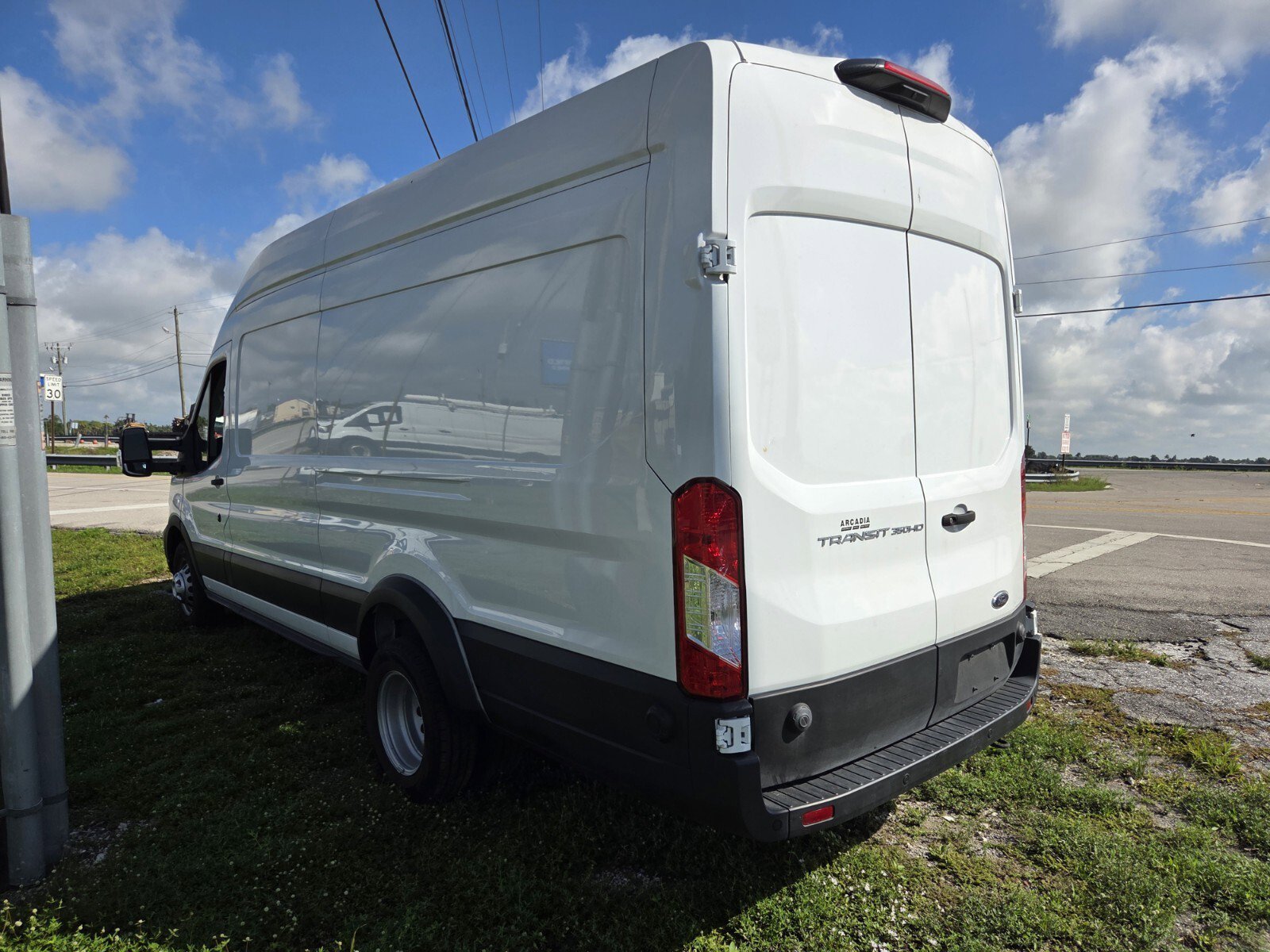 Used 2024 Ford Transit 350 148 High Roof Extended DRW RWD image 2
