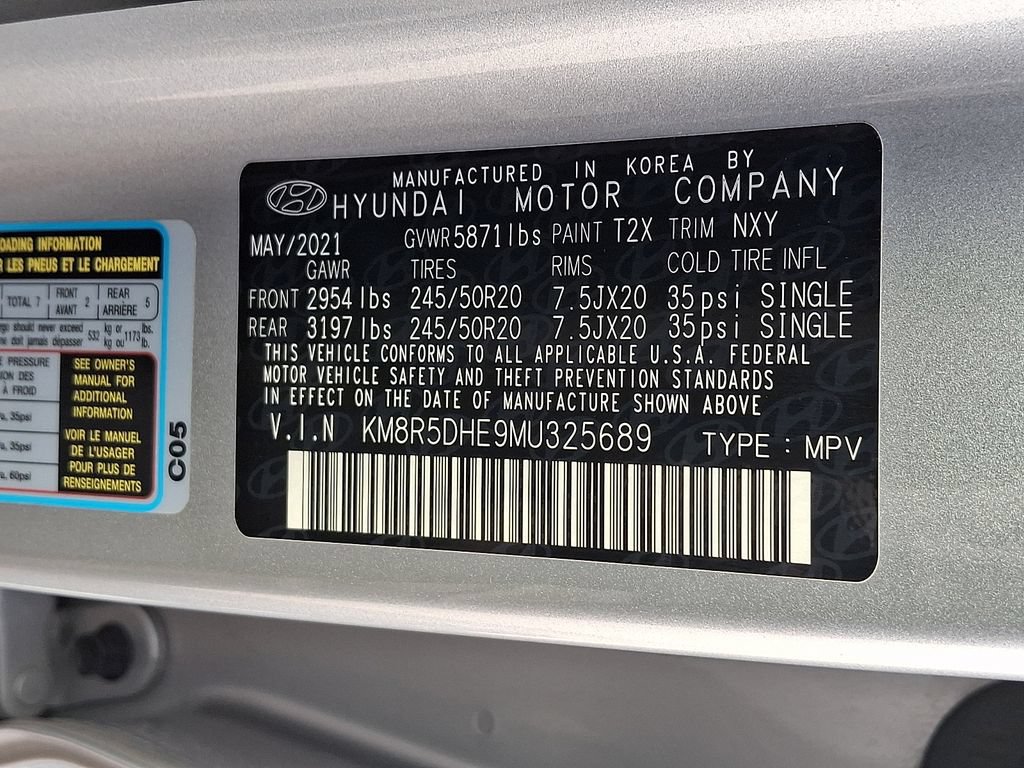 Used 2021 Hyundai Palisade Limited w/ Cargo Package AWD/4WD image 29
