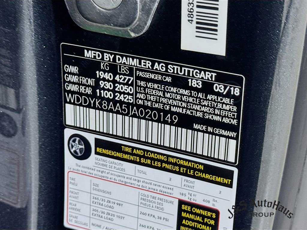 Used 2018 Mercedes-Benz AMG GT C image 41