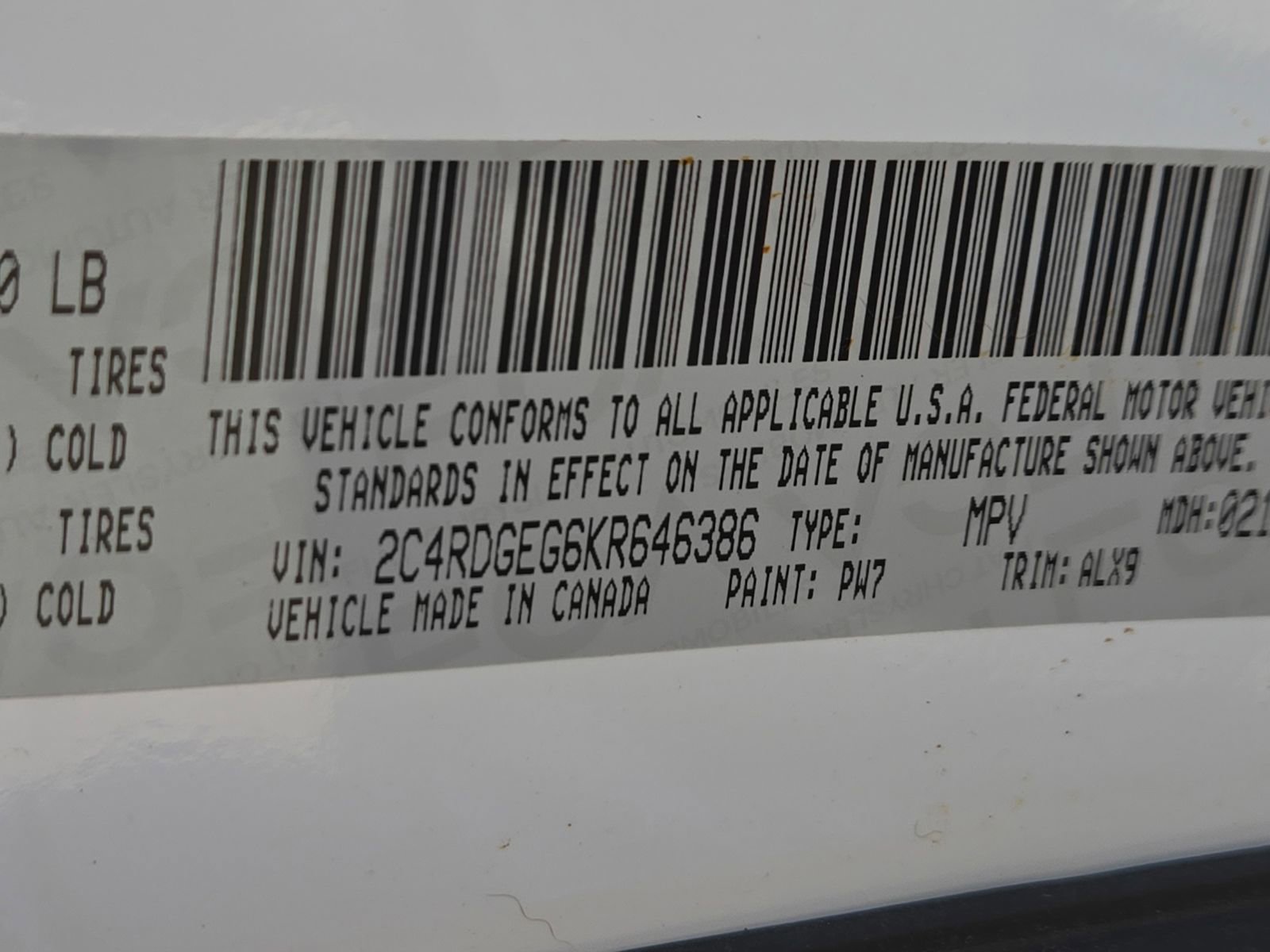 Used 2019 Dodge Grand Caravan GT image 10