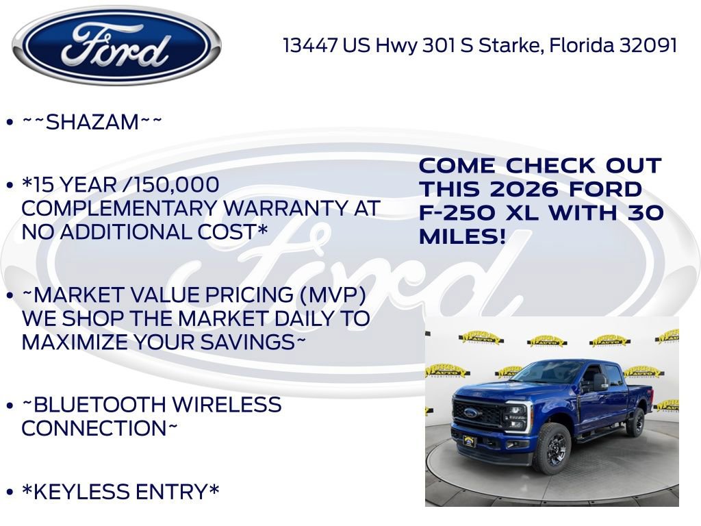New 2026 Ford F250 XL w/ STX Appearance Package image 5